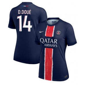 Paris Saint-Germain Desire Doue #14 Hemmatröja Dam 2024-25 Kortärmad